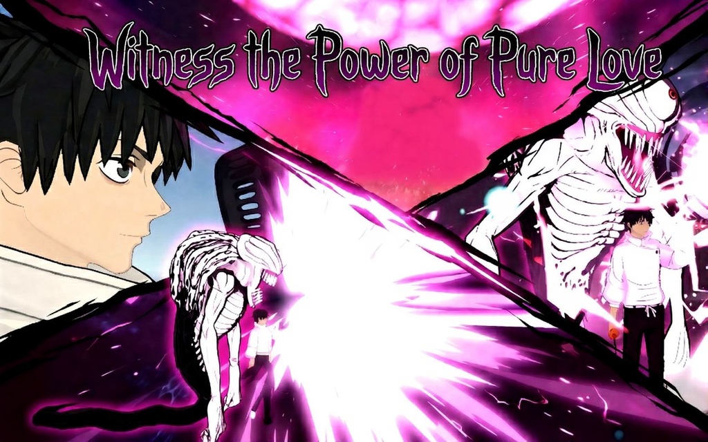 [VRChat] Witness the Power of Pure Love 🤍 Special Grade Yuta Okkotsu 3D Model & VFX Set