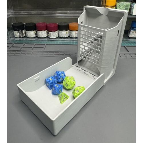 折りたたみダイスタワー（グレー）