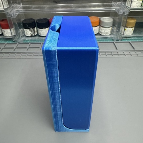 折りたたみダイスタワー(青)