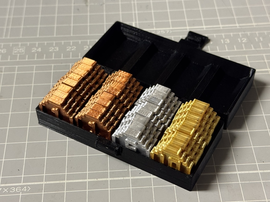 ファンタジーコイン 混合セット(ブラック) 銅貨・銀貨・金貨セット