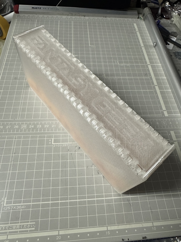 フォールディングトレイケース XL 半透明マグネット式
