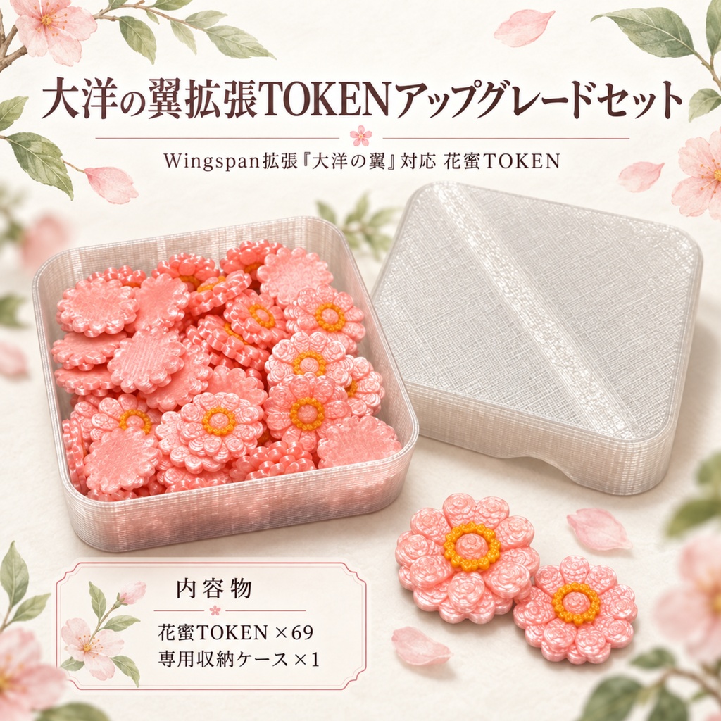 ウイングスパン対応|餌TOKENアップグレードセット|基本・欧州の翼・大洋の翼