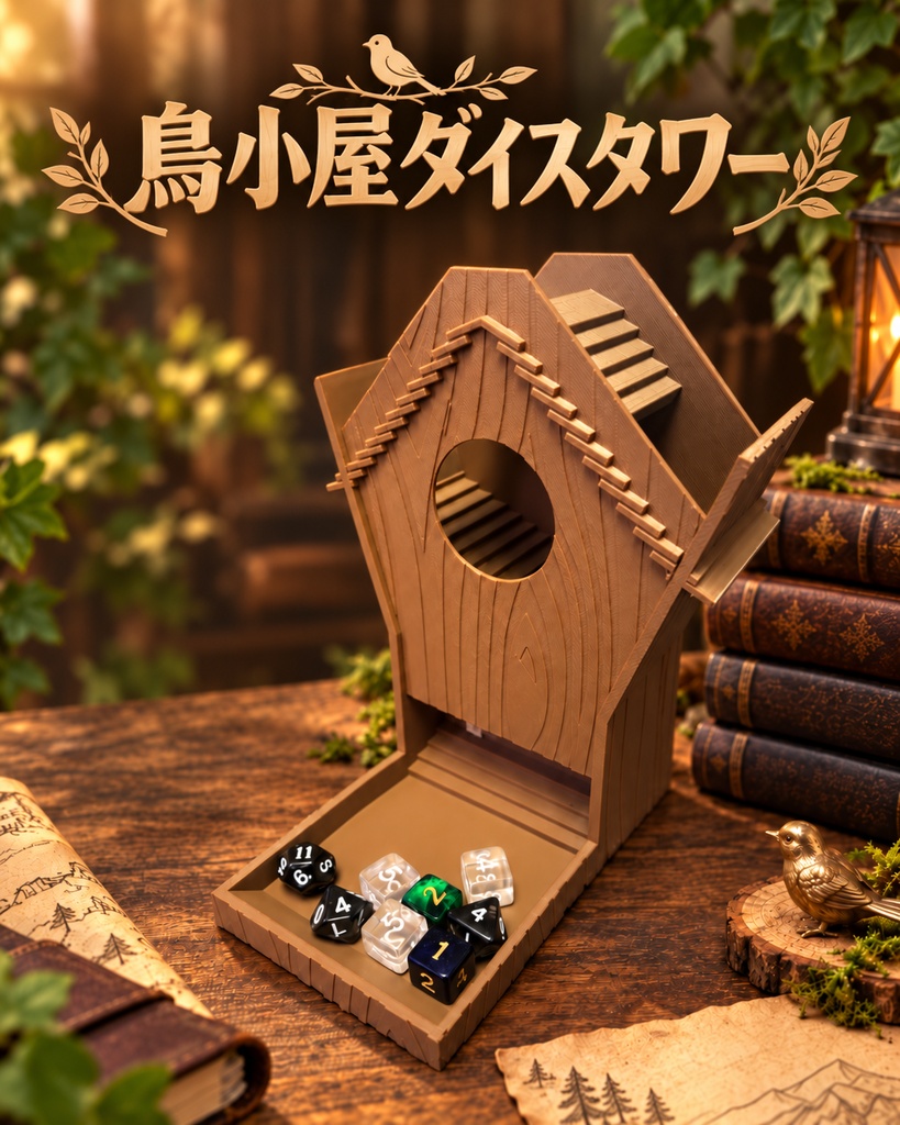 鳥小屋ダイスタワー|20mmダイス対応