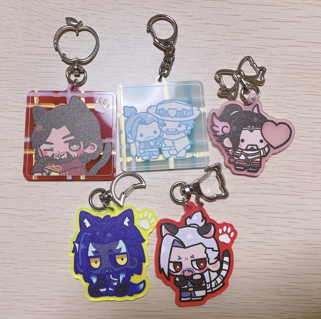 アクリルキーホルダー