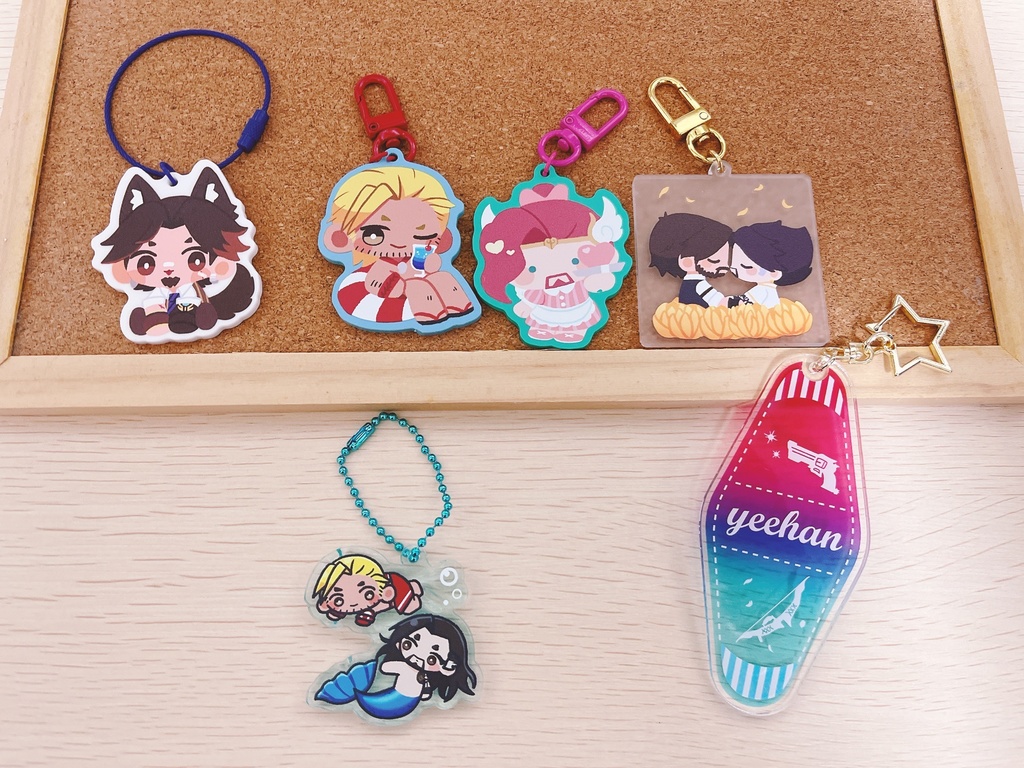 アクリルキーホルダー