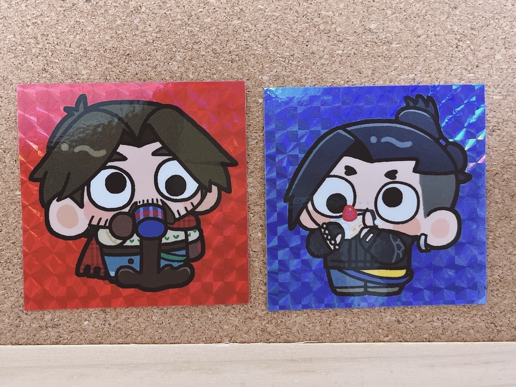 キャスハン ステッカーセット(冬スキン)