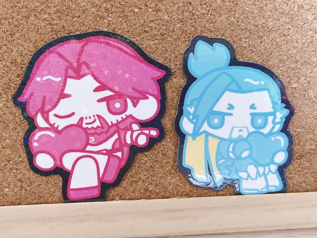 キャスハン ステッカーセット(ハート)