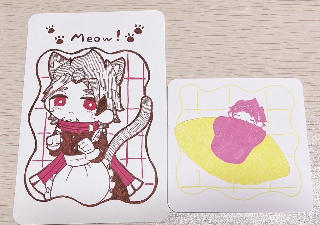 エムレ コースター・イラストカードセット
