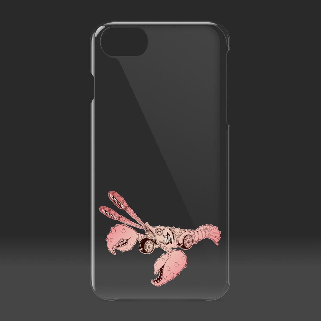 ★ザリガニバギー★クリアiPhoneケース - iPhone 6 / 7 / 8 / SE2★
