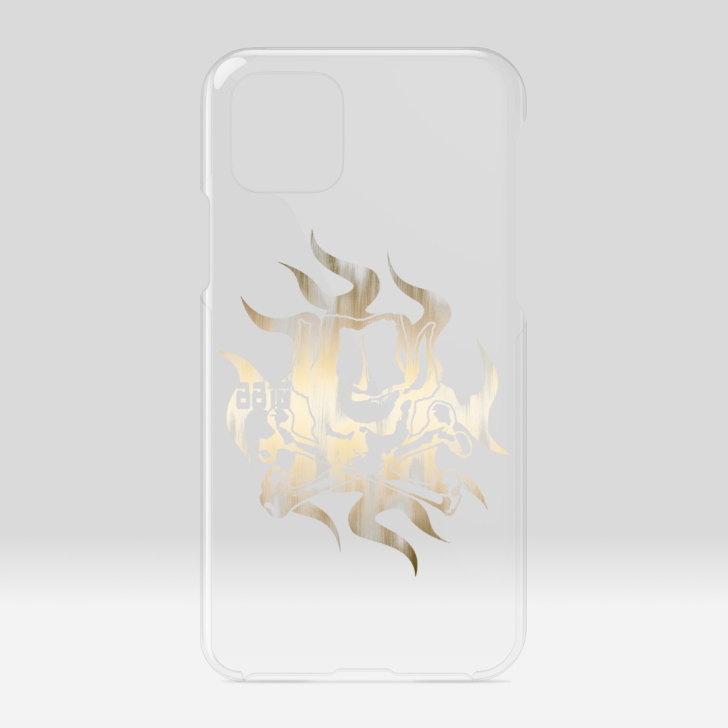 ★カウ・スカル★クリアiPhoneケース - iPhone11Pro★