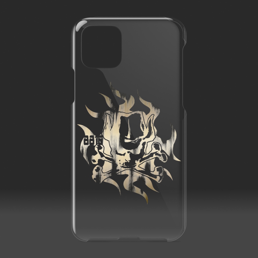 ★カウ・スカル★クリアiPhoneケース - iPhone11Pro★