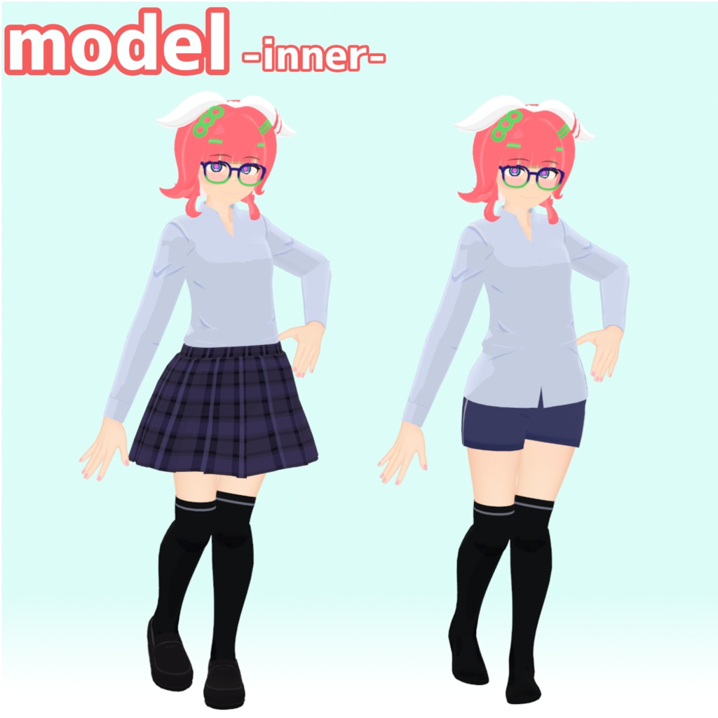 【オリジナル3Dアバター】アコメルト #SiroinoSotai