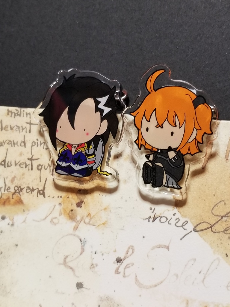 ちいちゃいーの アクリルバッジクリップ