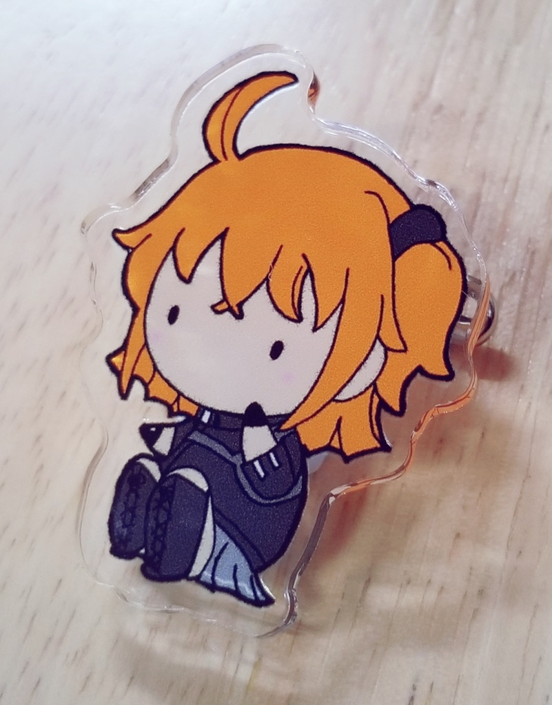 ちいちゃいーの アクリルバッジクリップ