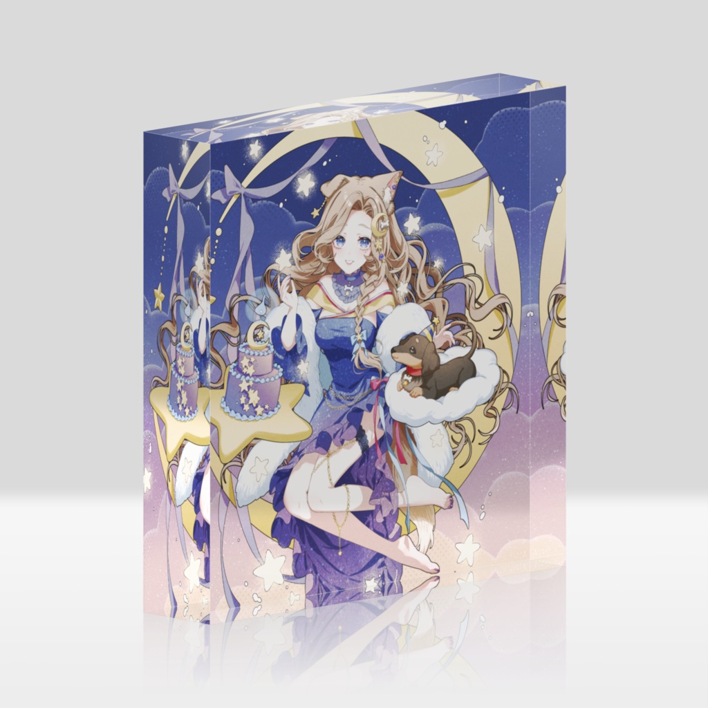 1周年記念☆アクリルブロック