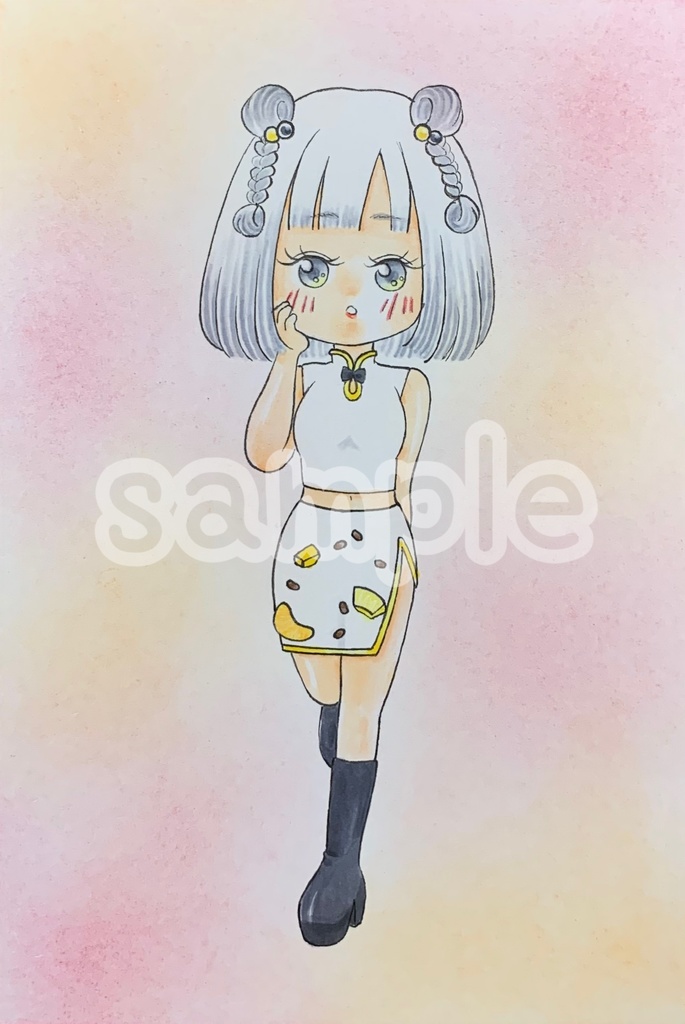 (創作)白くまアイスちゃん