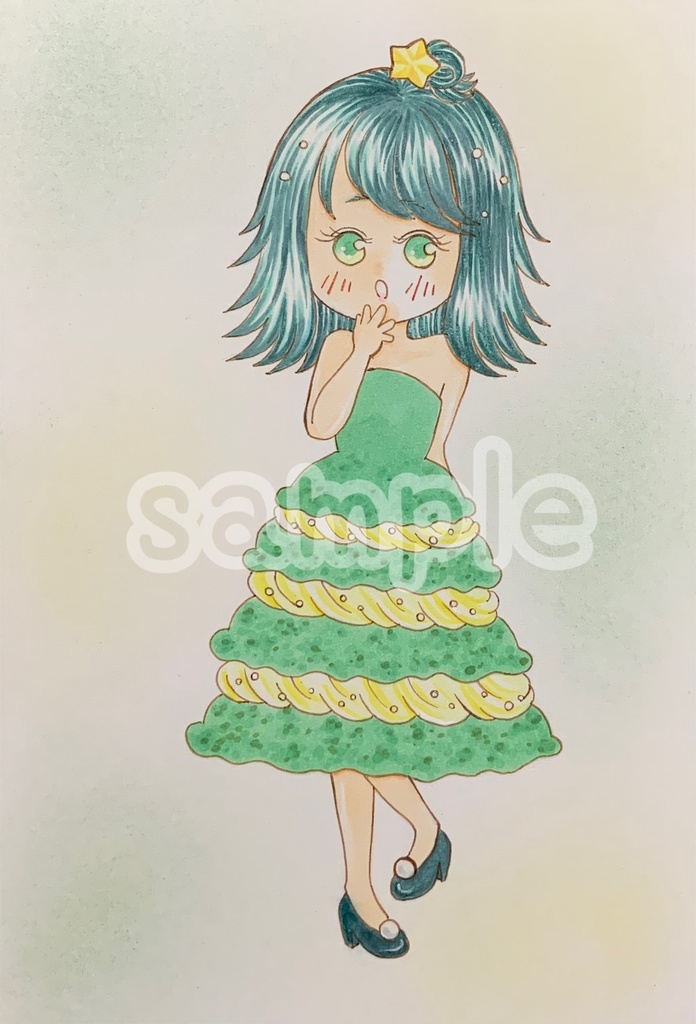 (創作)マカロンツリーちゃん