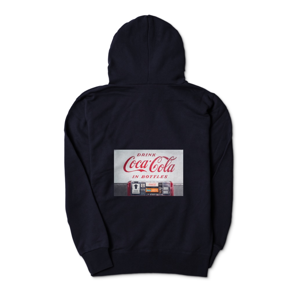 コカコーラのパーカーです。