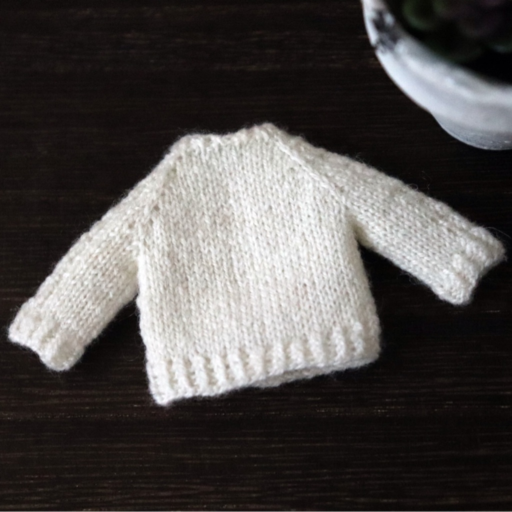 【オビツ11】カシミヤ アランセーター 模様②