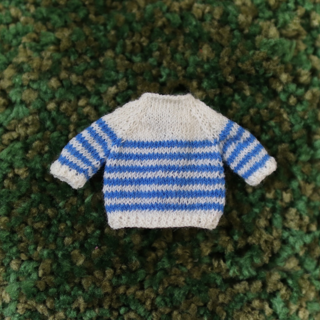 【オビツ11】サマーニットボーダーカーディガン