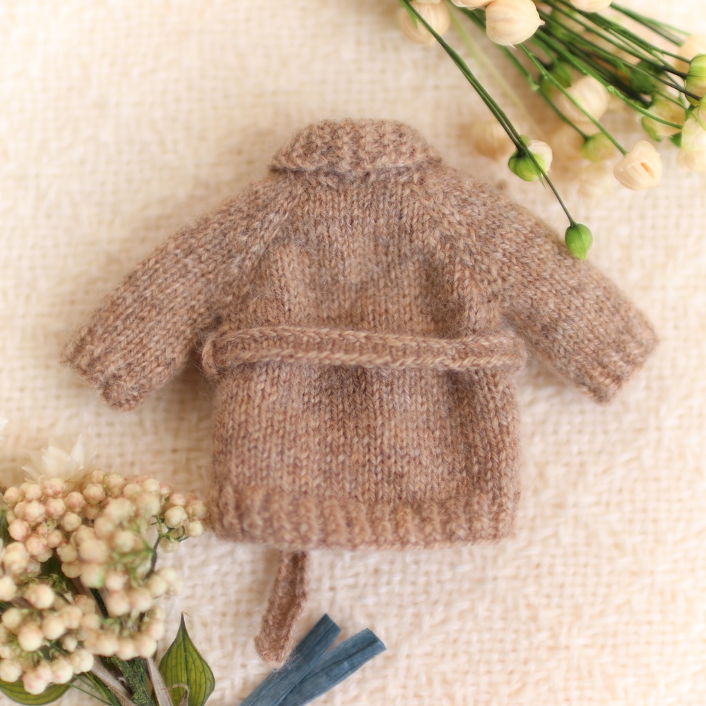 【オビツ11】カシミヤ ニットガウン