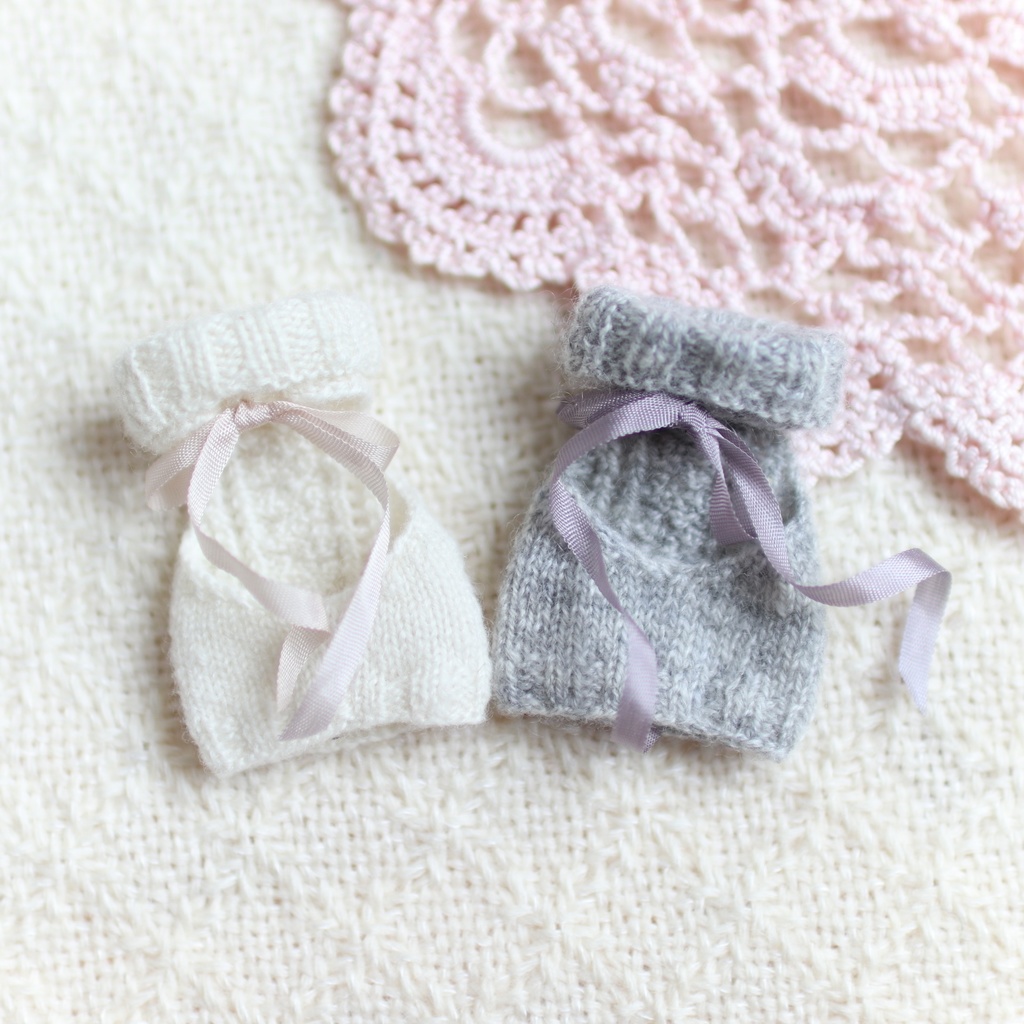 【オビツ11】カシミヤ バックレスニットワンピース