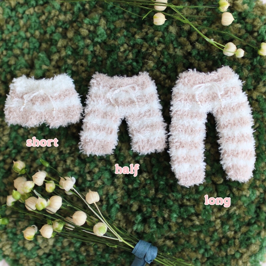 もこもこボーダールームウェア2色