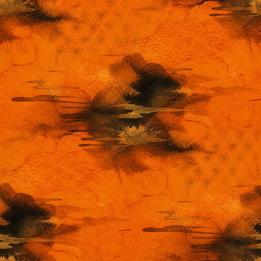 幻想和風ハロウィン10枚セット|Mystical Japanese Halloween 10 Sheets