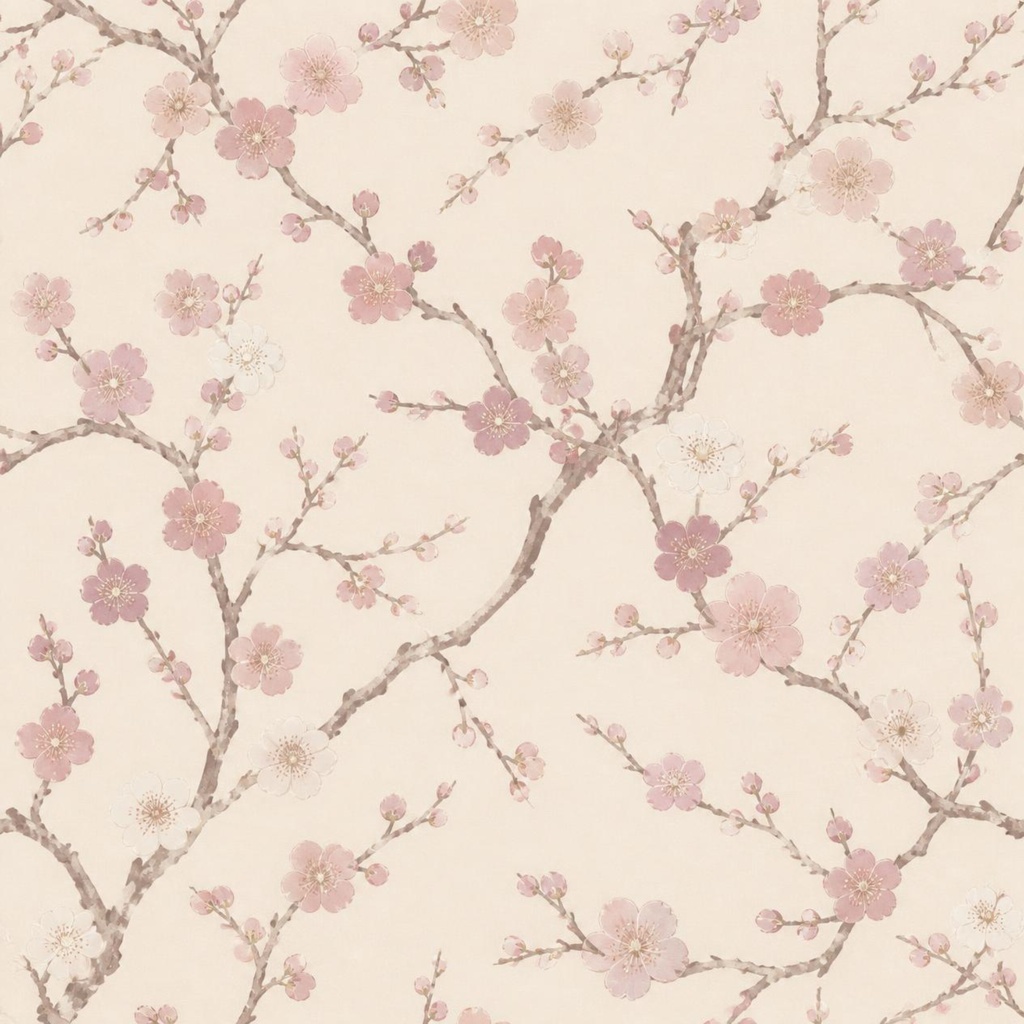 くすみ和花 10枚セット|Muted Japanese Flowers 10sheets
