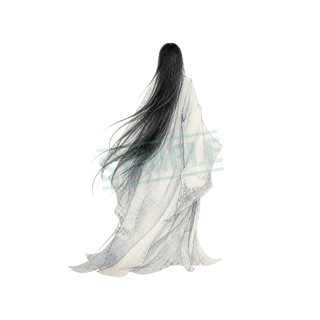 雪女 背景&素材|Yuki-onna Background & Elements