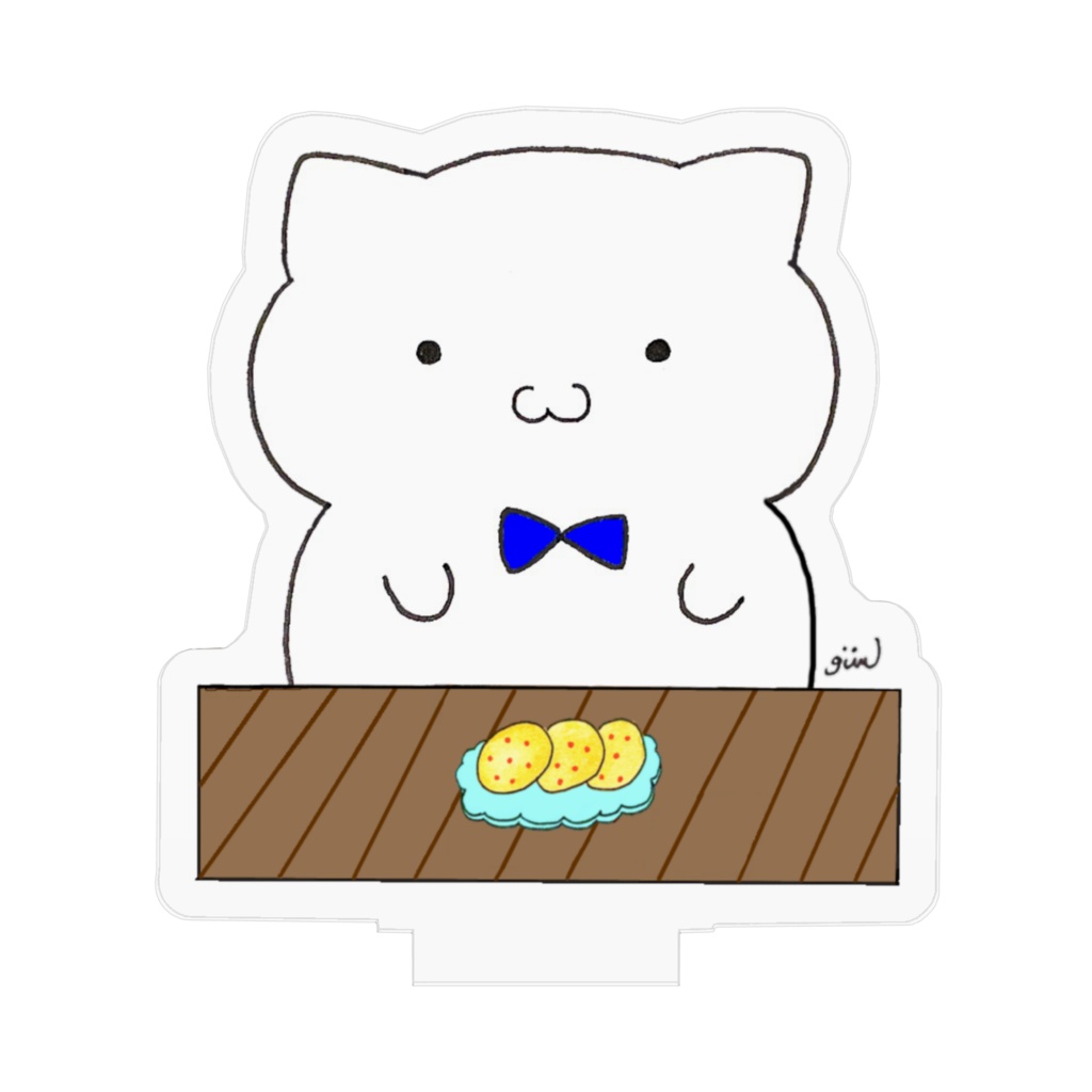 猫バーテンダー「ぼんぼんJr.」アクリルスタンド(クッキーver)