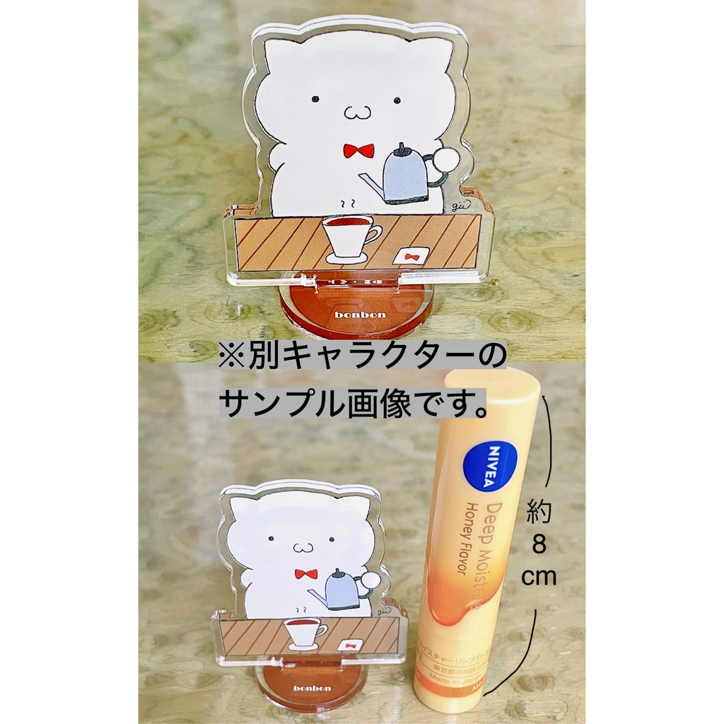 白猫「ちりん🔔」アクリルスタンド(ノーマルver)