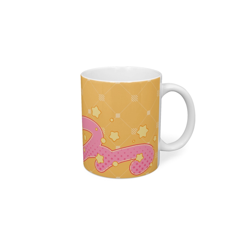 【ミミナガちゃん】ペンもちマグカップ(2色)