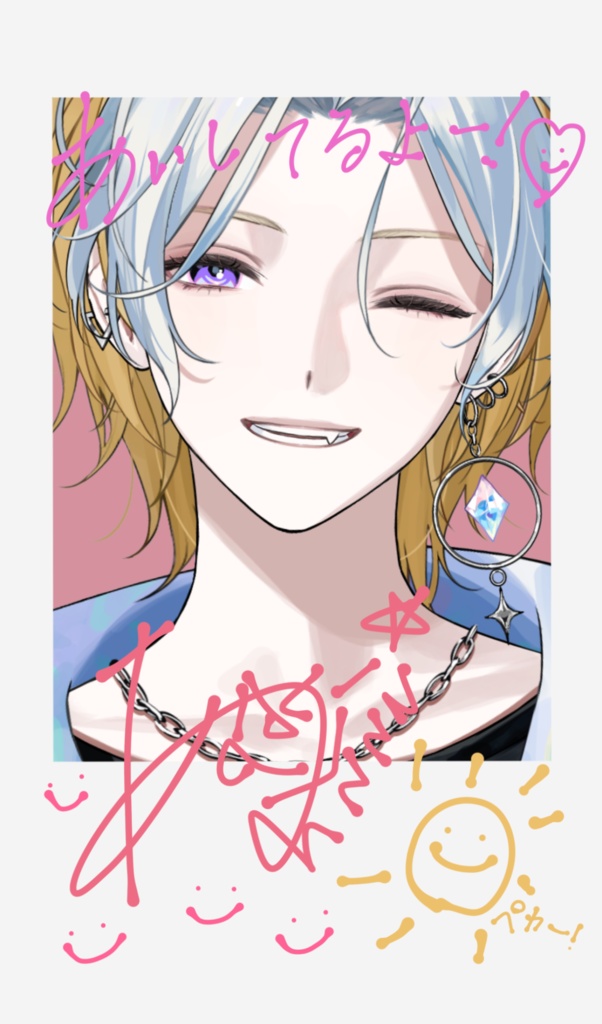 チェキ風名刺カード(全3種)