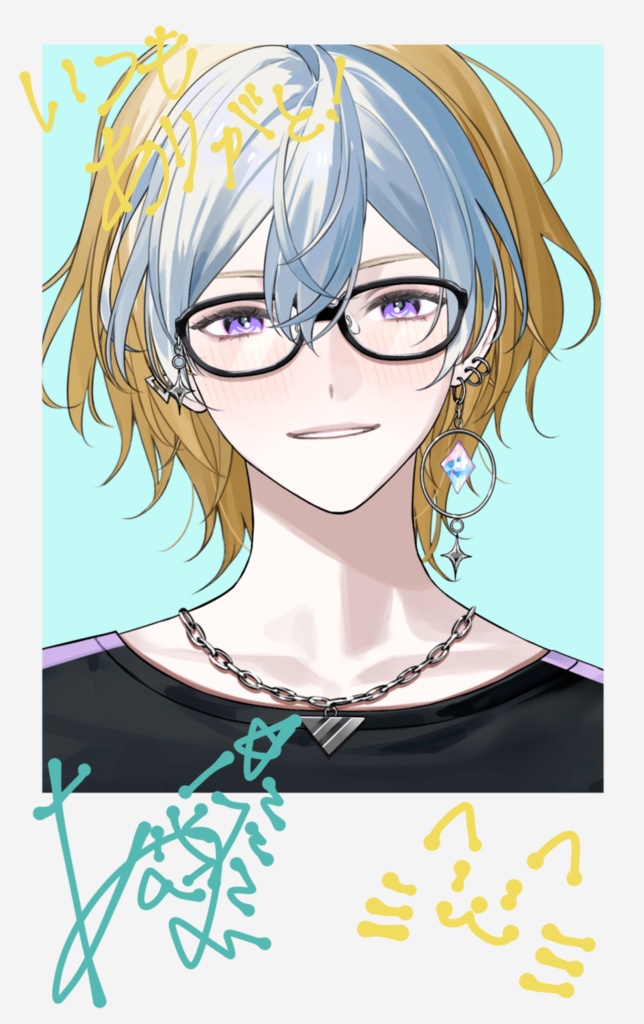 チェキ風名刺カード(全3種)