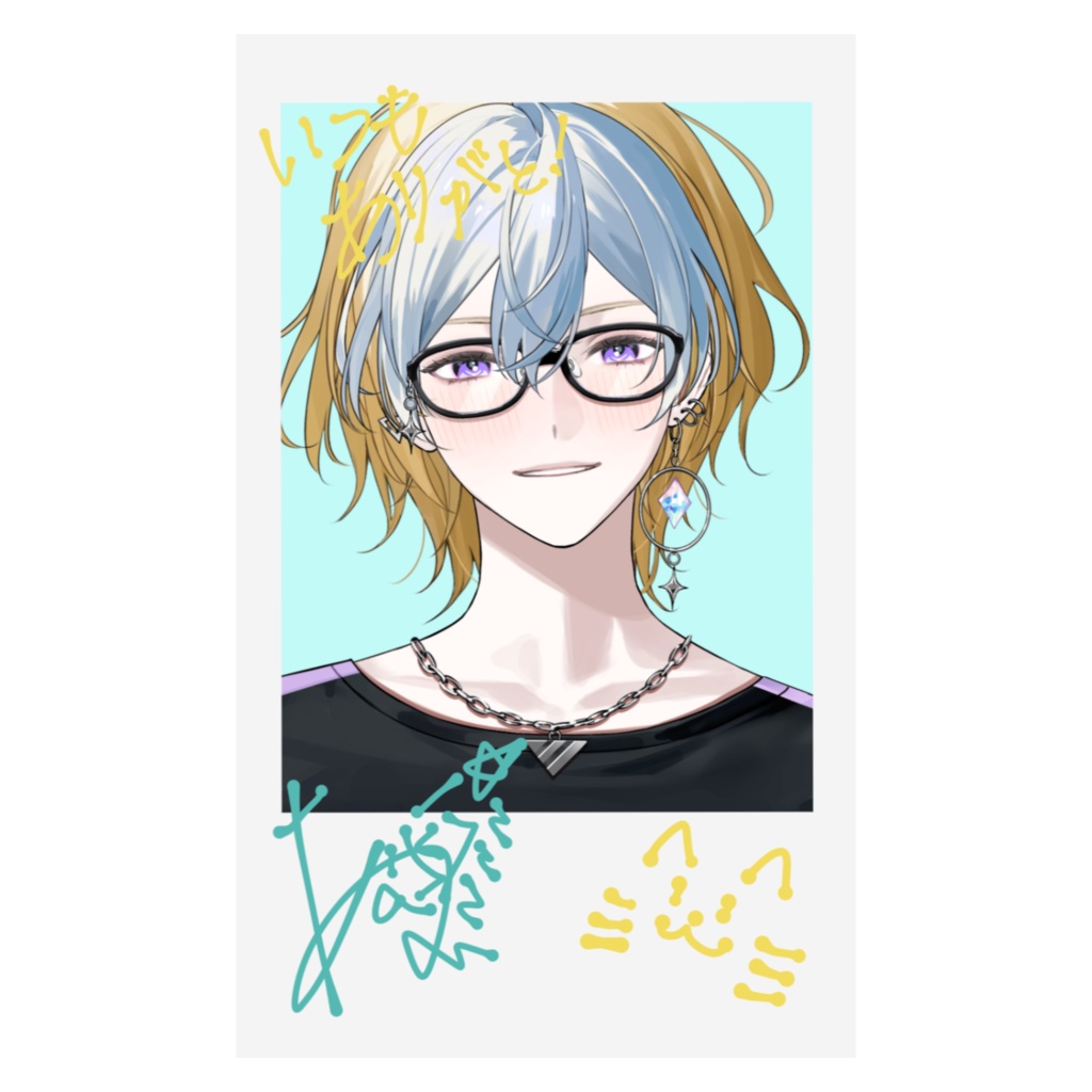 チェキ風名刺カード(全３種)