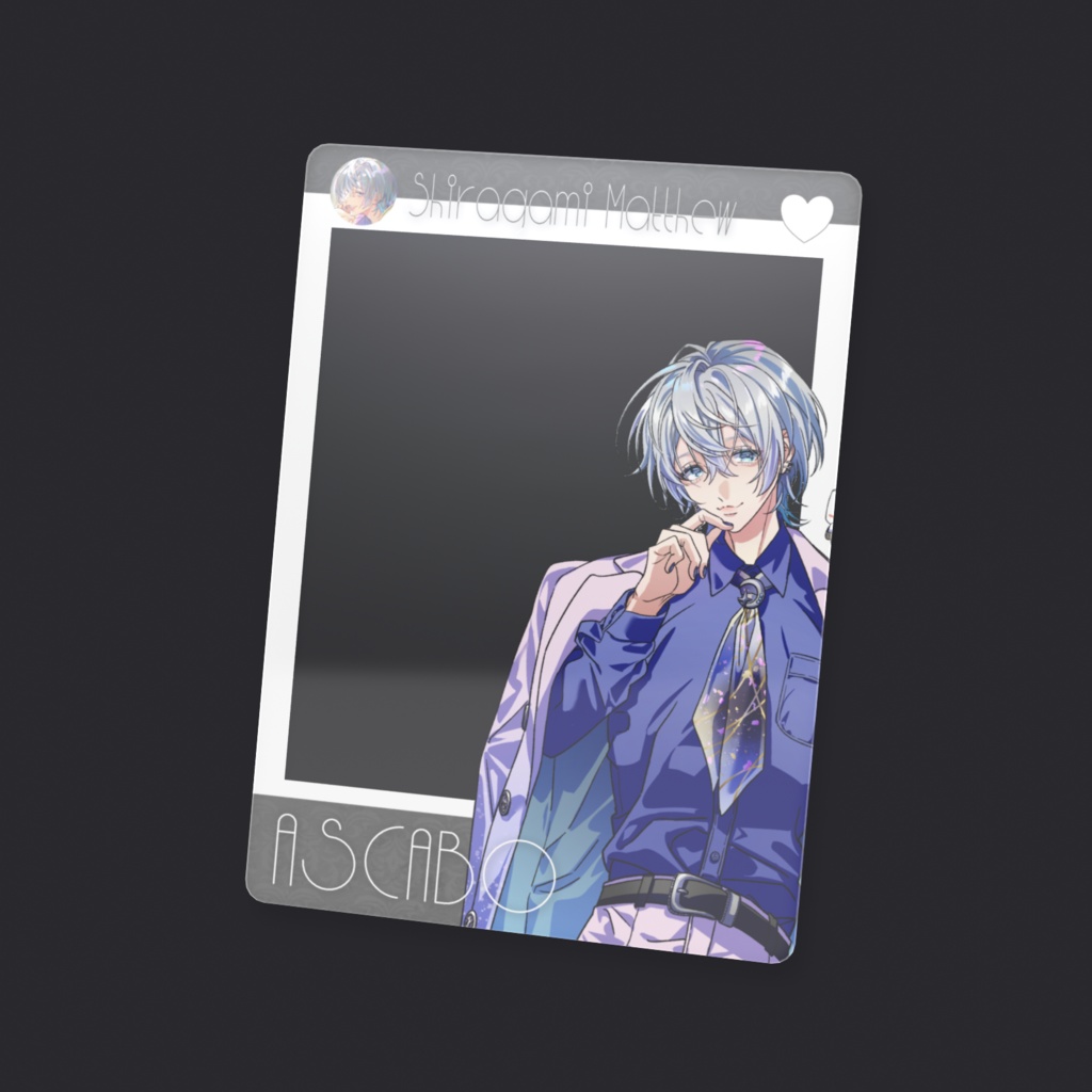 【ASCABO】クリアカード(全6種類)