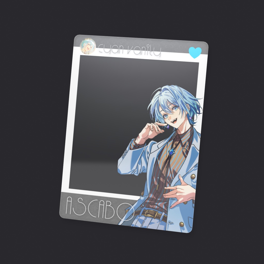 【ASCABO】クリアカード(全6種類)