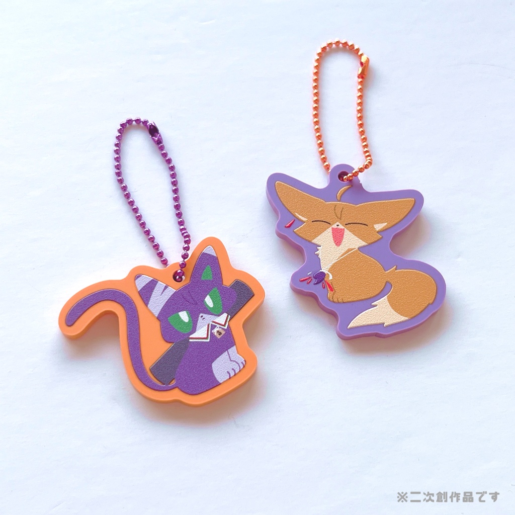 【非公式】アクリルキーホルダー(咎猫)