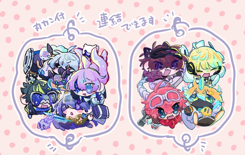 めちゃつえビッグアクリルバッジ