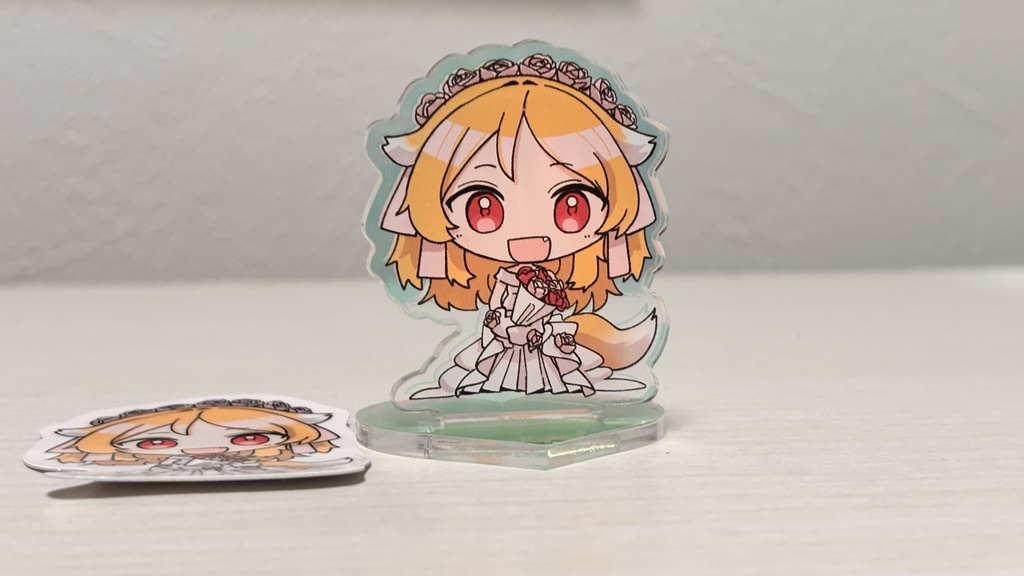 櫻歌ミコ　ウェディングアクスタ＆シールセット