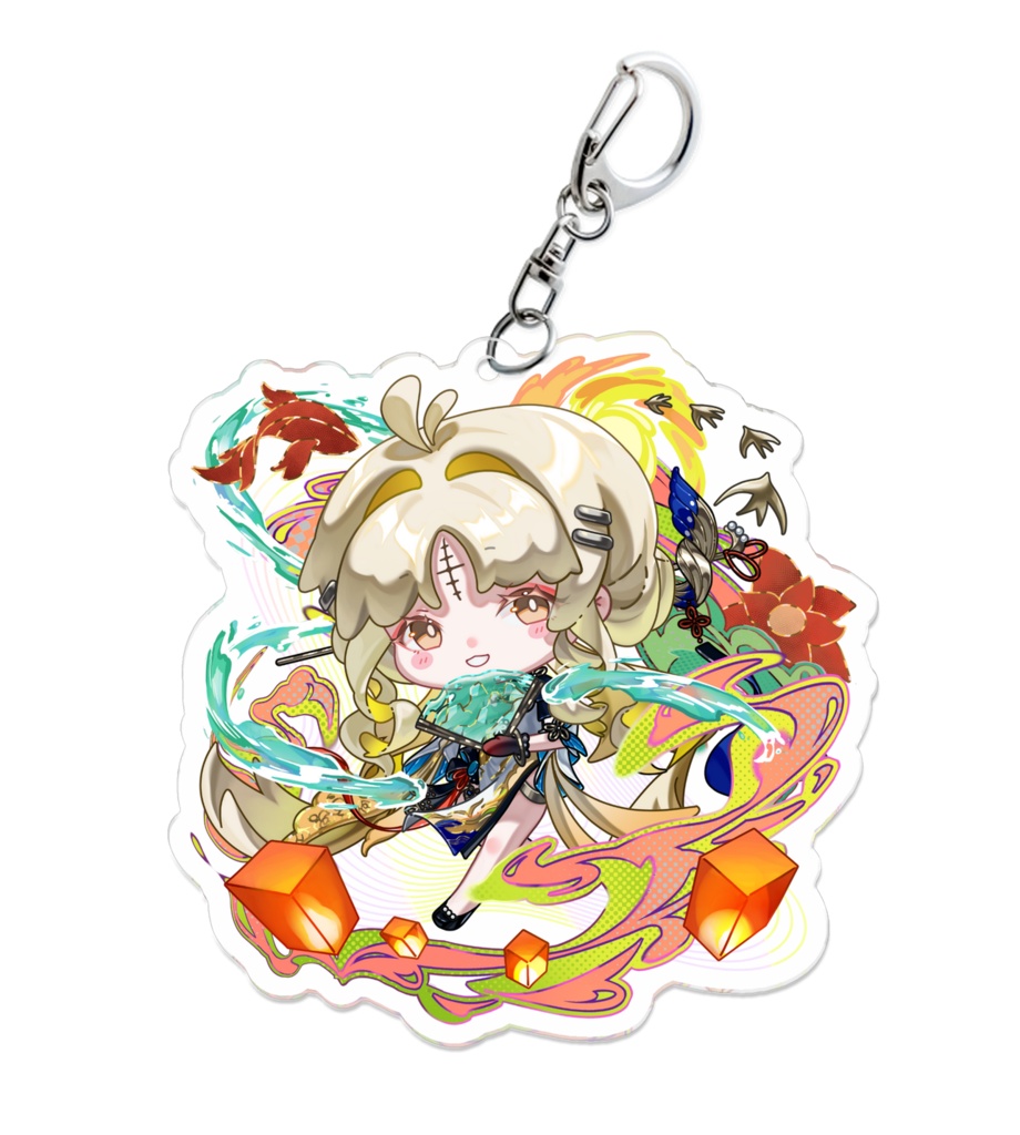 Acrylic keychain Chibi Suisui