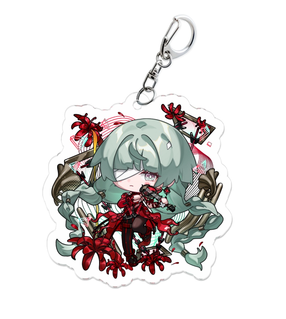 Acrylic keychain Chibi Phrolova