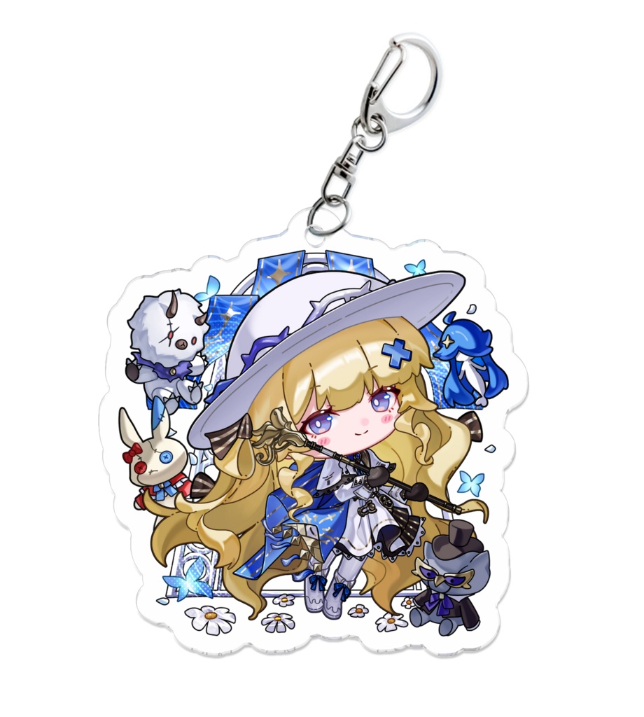 Acrylic keychain Chibi Phoebe