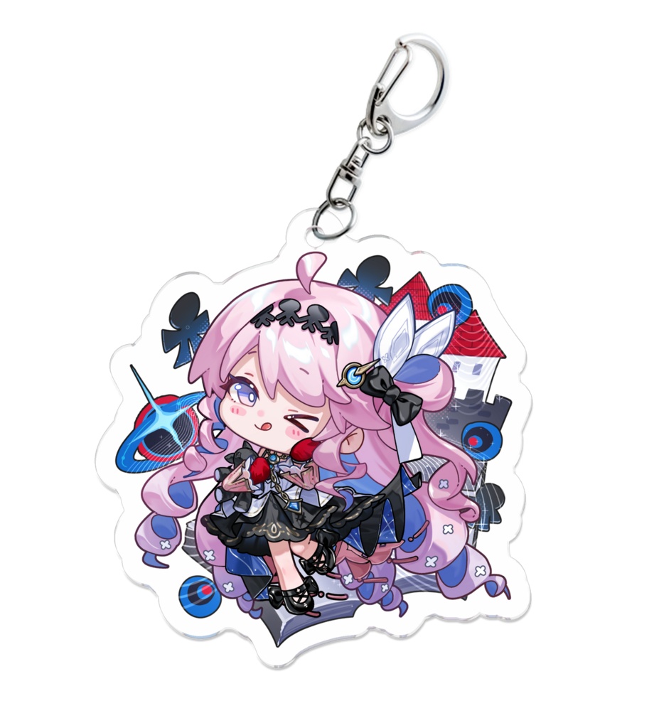 Acrylic keychain Chibi Denia