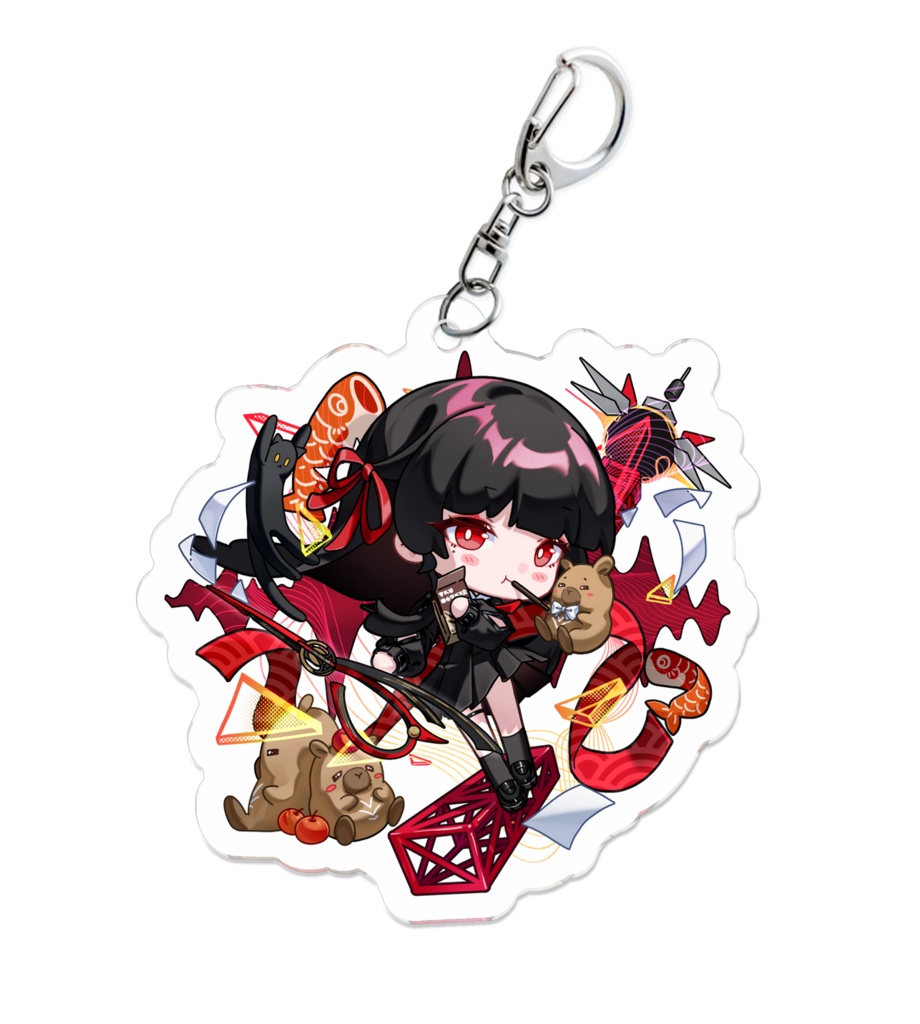 Acrylic keychain Chibi Chisa