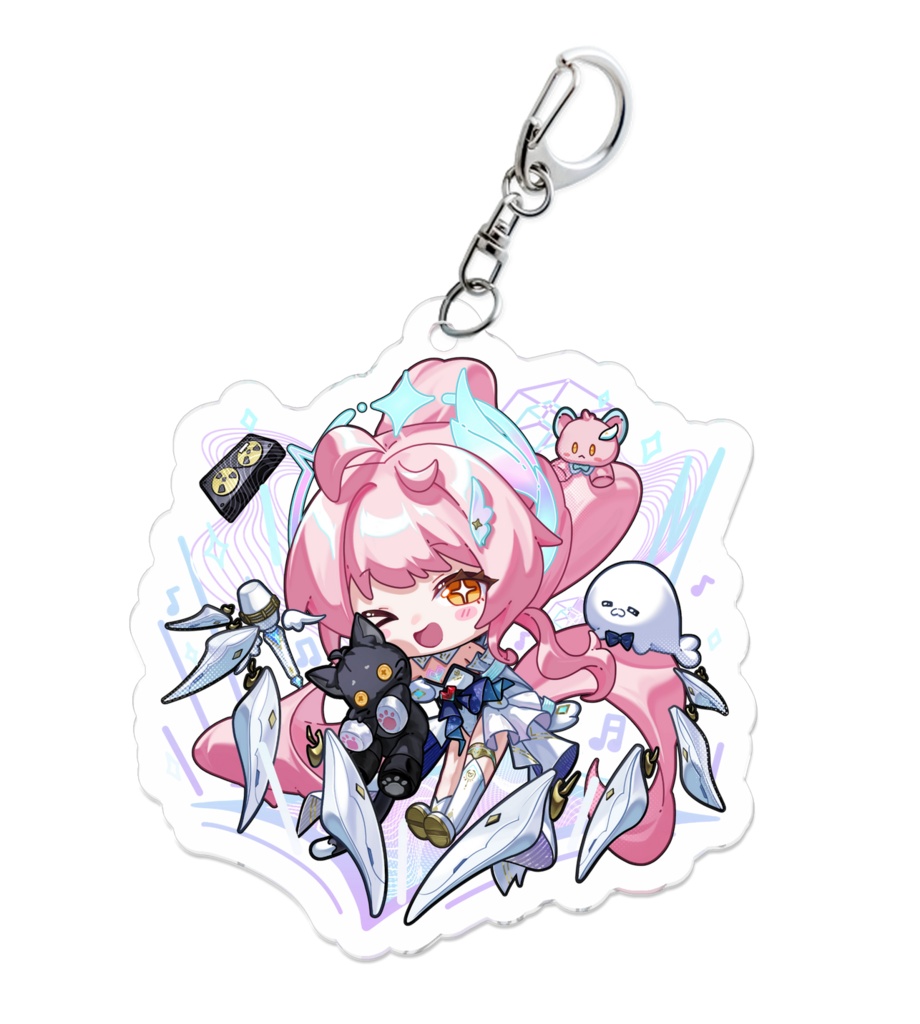 Acrylic keychain Chibi Aemeath
