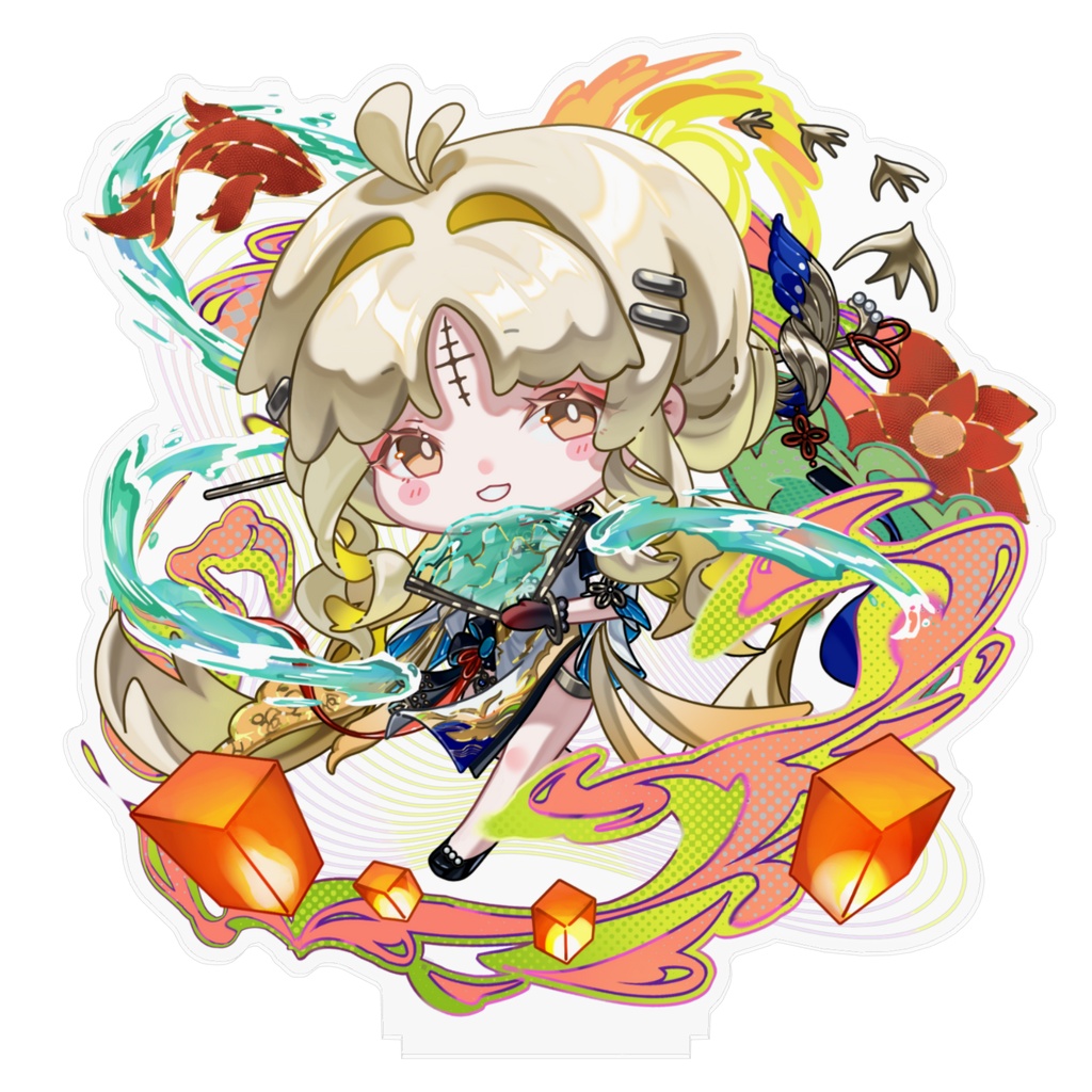 Acrylic standee Chibi Suisui