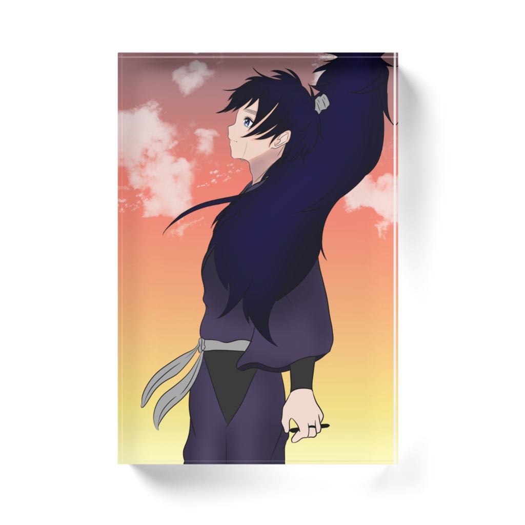 久々知兵助アクリルブロック 夕焼けver.