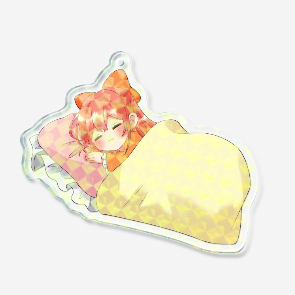 眠り姫オーロラアクキー